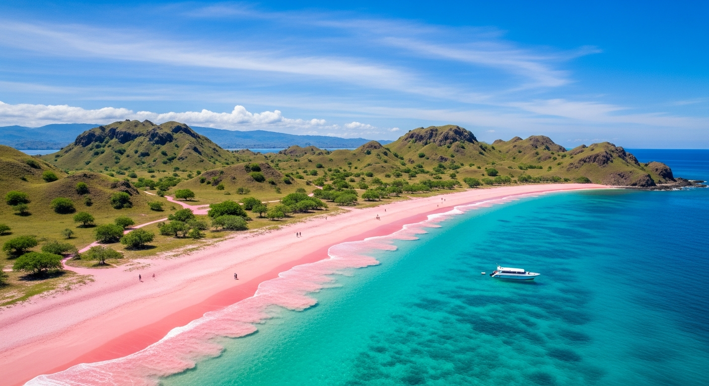 Pink Beach Snorkeling & Swimming Tours